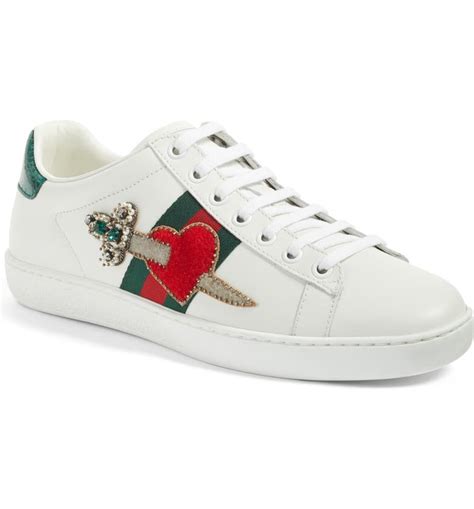 gucci heart shoes fake|gucci pierced heart ace.